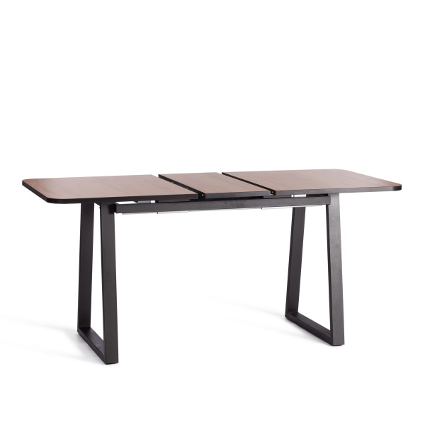 Стол MALTIDO ЛДСП/HPL/металл, 130 х 75+30 х 75 см, Дуб Вотан/чёрный фото № 6