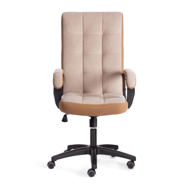 Кресло TRENDY (22) флок/ткань, бежевый/бронза, 7/TW-21 фото № 5