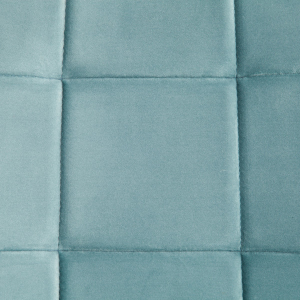 Стул CHILLY (mod. 7095-1) ткань/металл, 45x53х88 см, высота до сиденья 50 см, мятный barkhat 88/черный фото № 7