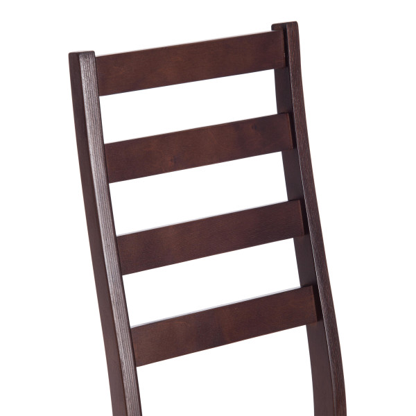 Стул ROSARIO Многослойная фанера, 39 х 39 х 99 см, Cappuchino, ткань бежевая (Ford William 7) фото № 6