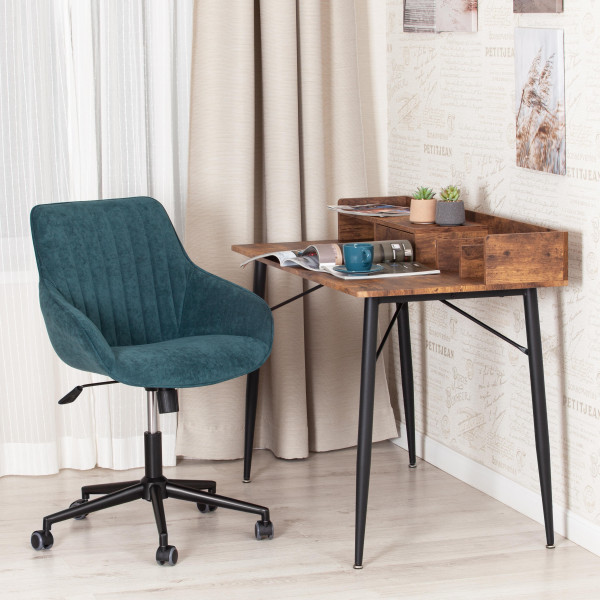 Кресло DUBLIN велюр Clermon, малахит, 089 фото № 13