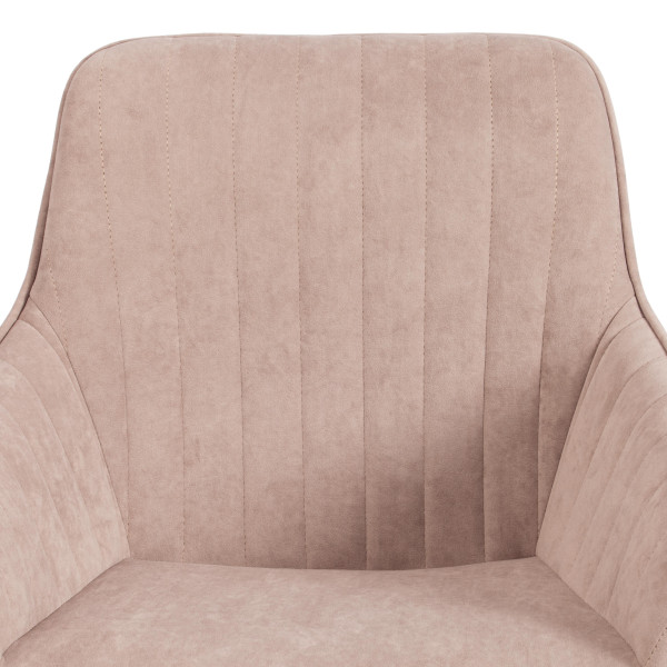 Кресло DUBLIN велюр Clermon, бежевый, 40 фото № 7
