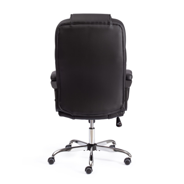 Кресло Easy Chair Priority хром кож/зам, черный, 36-6 фото № 4