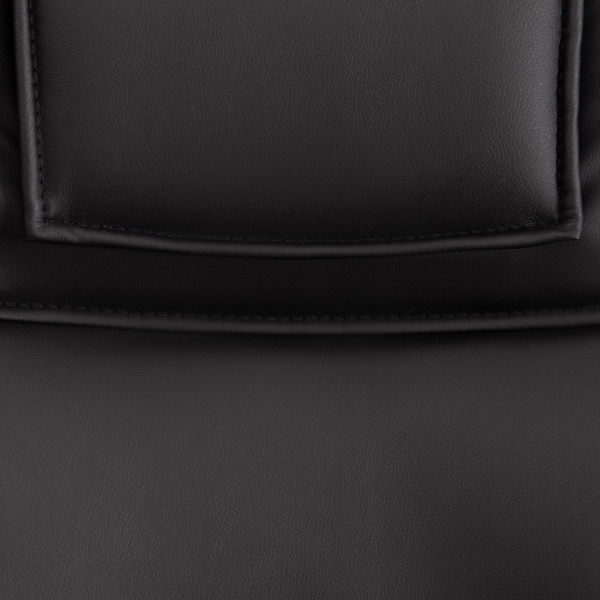 Кресло Easy Chair Priority хром кож/зам, черный, 36-6 фото № 8