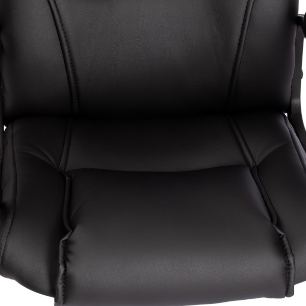 Кресло Easy Chair Priority хром кож/зам, черный, 36-6 фото № 10