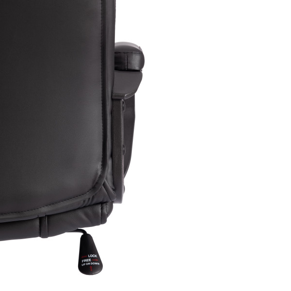 Кресло Easy Chair Priority хром кож/зам, черный, 36-6 фото № 13