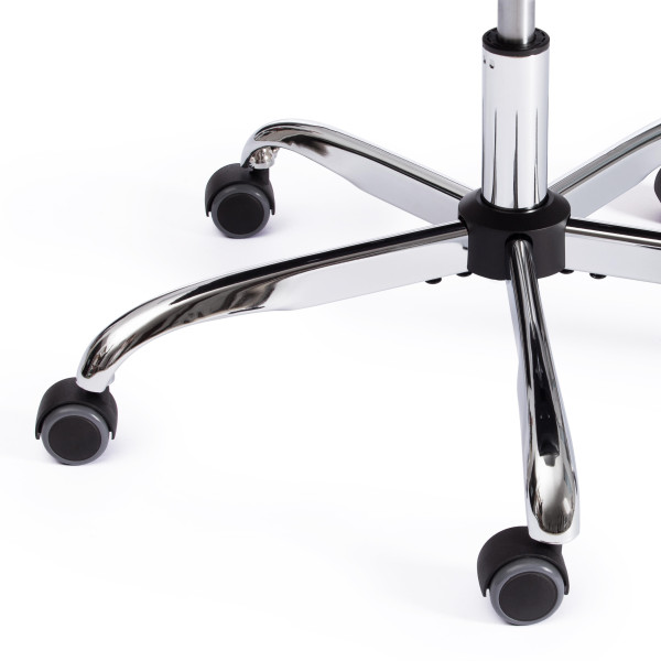 Кресло Easy Chair Priority хром кож/зам, черный, 36-6 фото № 14