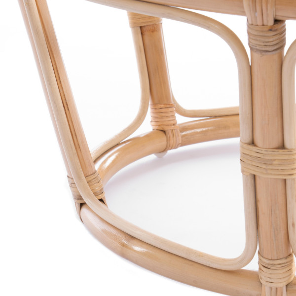 Кресло "PAPASAN ECO"  P115-1/SP STD / без подушки / Natural (натуральный) фото № 7