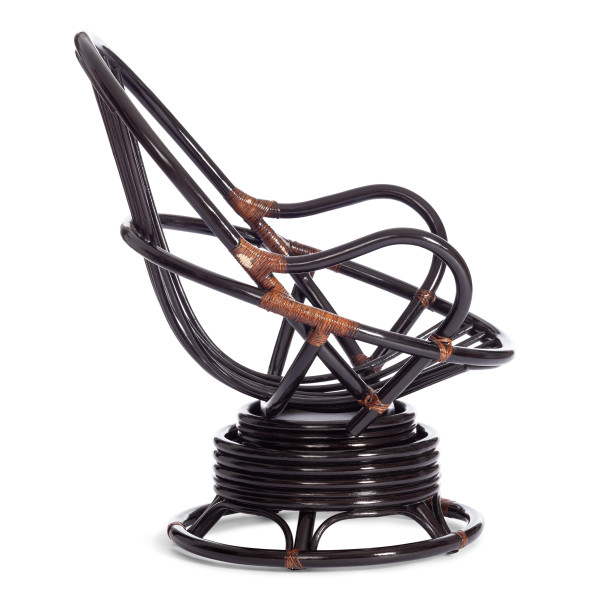 Кресло вращающееся "FLORES" 5005 /без подушки/ Античный коричневый фото № 2