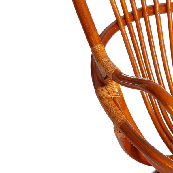 Кресло вращающееся "FLORES" 5005 /без подушки/ Cognac (коньяк) фото № 7