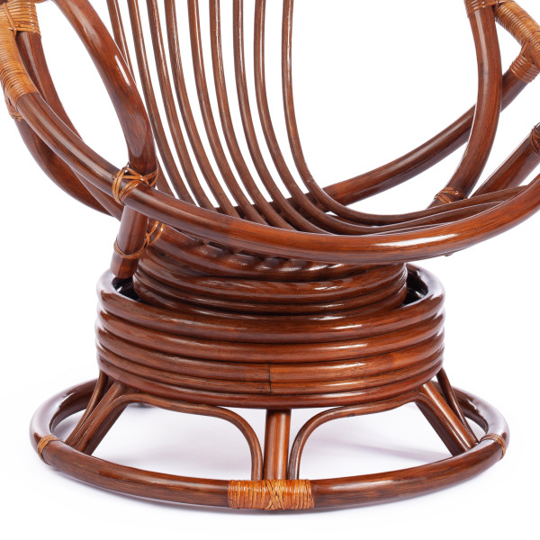 Кресло вращающееся "FLORES" 5005 /без подушки/ Pecan (орех) фото № 10