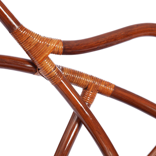 Кресло вращающееся "FLORES" 5005 /без подушки/ Pecan (орех) фото № 6