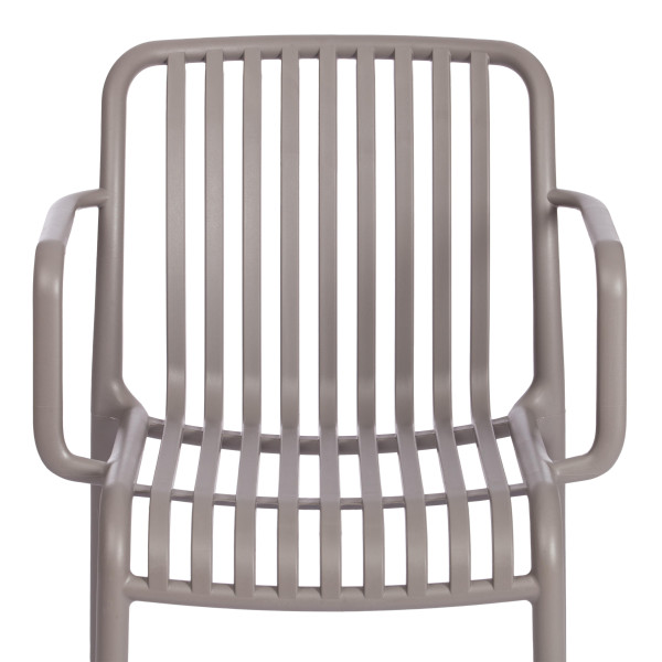 Стул LANCASTER (mod. 38-1) пластик, 55.5 х 58 х 80 см, Grey (Cерый) 34630 фото № 6