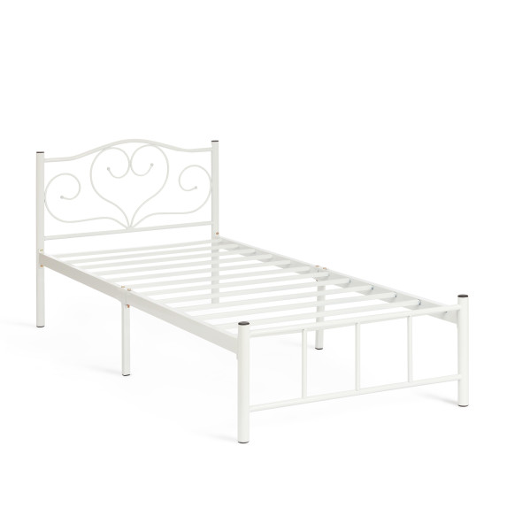 Кровать MALVA (mod. 9303) металл, 90*200 см (Single bed), White (белый) фото № 2