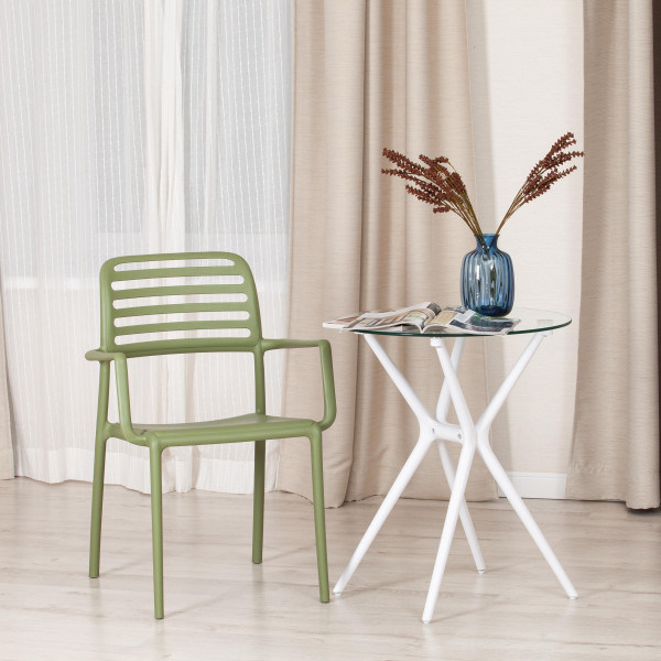 Стул VALUTTO (mod. 54) пластик, 58 х 57 х 86 см , Pale green (бледно-зеленый) 33513 фото № 9