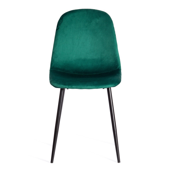 Стул BREEZE (mod. 4724) вельвет/металл, 44 х 53 х 87 см, Light dark green (изумрудный) HLR56 / черный фото № 5