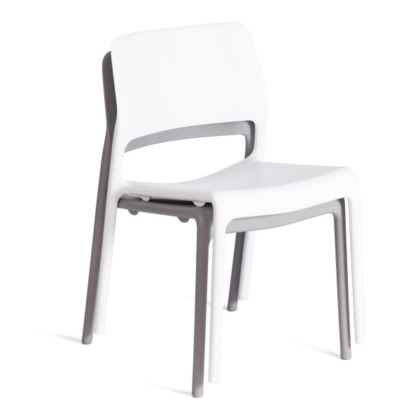 Стул FURDI (mod. 53) пластик, 48 х 55.5 х 77.5 см, White (Белый) 1 фото № 8
