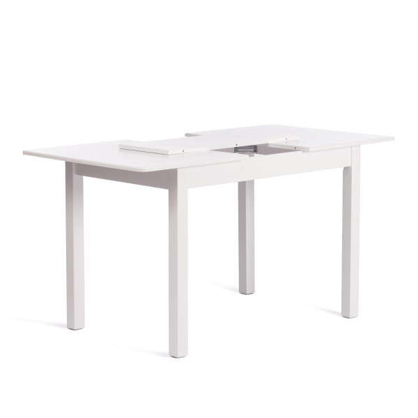 Стол MOSS раздвижной  бук, мдф, 110+30 x 68 x 75 см, white (белый) фото № 6
