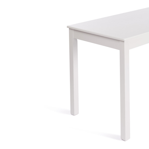 Стол MOSS бук, мдф, 68 х 110 х 75 см, white (белый) фото № 4