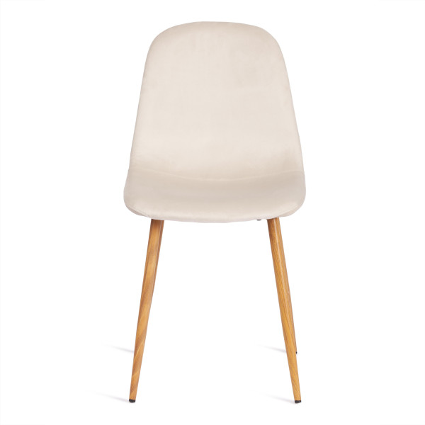 Стул BREEZE (mod. 4724) вельвет/металл, 44 х 53 х 87 см, Light beige (светло-бежевый) HLR1 / натуральный фото № 5