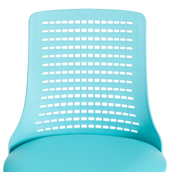 Кресло Kiddy  кож/зам, бирюзовый фото № 7