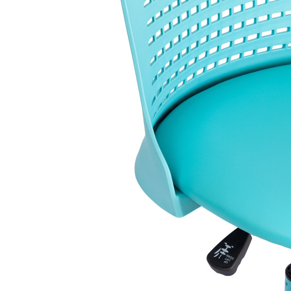 Кресло Kiddy  кож/зам, бирюзовый фото № 9