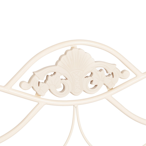 Кровать Federica (mod. AT-881) дерево гевея/металл, 90*200 см (Day bed), Белый (butter white) фото № 7