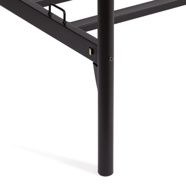 Кровать Federica (mod. AT-881) дерево гевея/металл, 160*200 см (Queen bed), красный дуб/черный фото № 10