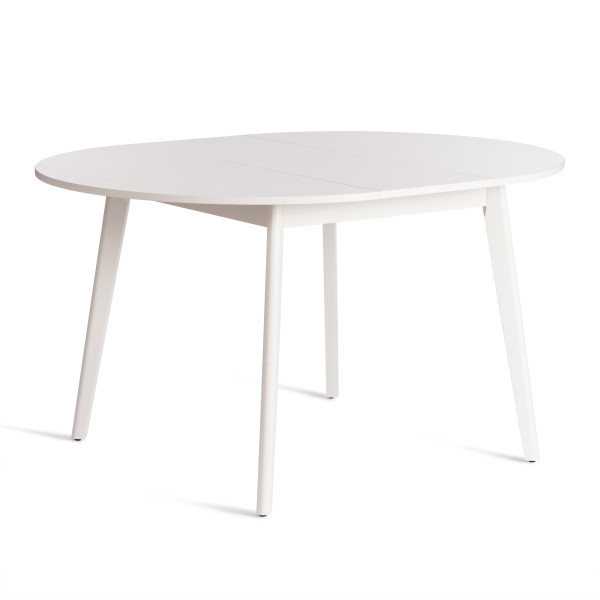 Стол обеденный SVELTO ДСП, 105 х 105 (140) х 74.5 см, Белый /белый фото № 8
