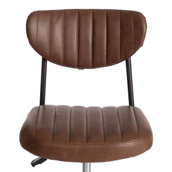 Кресло SLIM иск. кожа, Dark brown (тёмно-коричневый) фото № 6