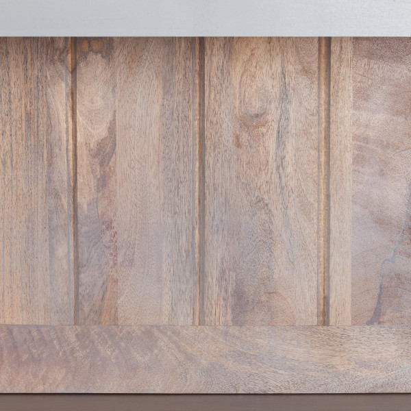 Буфет Secret De Maison BRIGHTON ( mod.OD-004 ) дерево акации/дерево манго/МДФ, 180х45х200 см, Antique grey/grey wash фото № 9