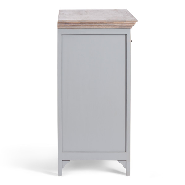 Комод Secret De Maison BRIGHTON ( mod.OD-003 ) дерево акации/дерево манго/МДФ, 102х50х100 см, Antique grey/grey wash фото № 2