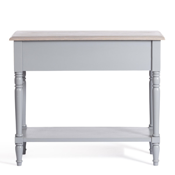 Консоль Secret De Maison BRIGHTON ( mod.OD-002 ) дерево акации/МДФ, 100х45х85 см, Antique grey/grey wash фото № 3