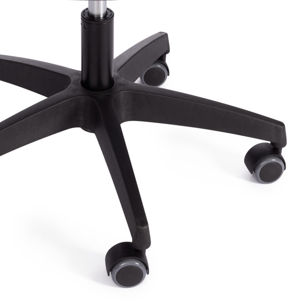 Кресло START флок/ткань, черный/серый, 35/W-12 фото № 10