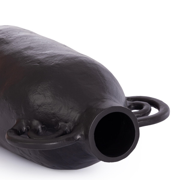 Ваза Secret De Maison SEMUS ( mod. LS-0081 )  металл: аллюминий, 20 х 15 х 30 см, черный фото № 4