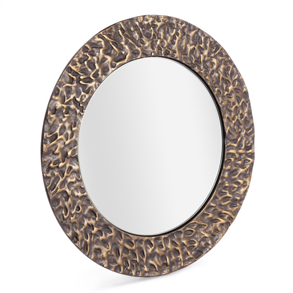 Зеркало Secret De Maison PRINCESS ( mod. LS-0051 )  металл: аллюминий, стекло, мдф, D 46 см, золотой фото № 2