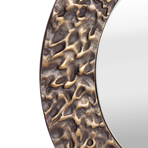 Зеркало Secret De Maison PRINCESS ( mod. LS-0051 )  металл: аллюминий, стекло, мдф, D 46 см, золотой фото № 5