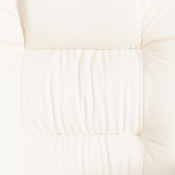 Кресло СН9944 (22) хром кож/зам, белый, 36-01 фото № 8