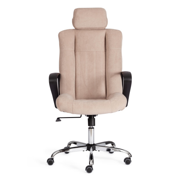 Кресло OXFORD хром флок , бежевый, 7 фото № 5