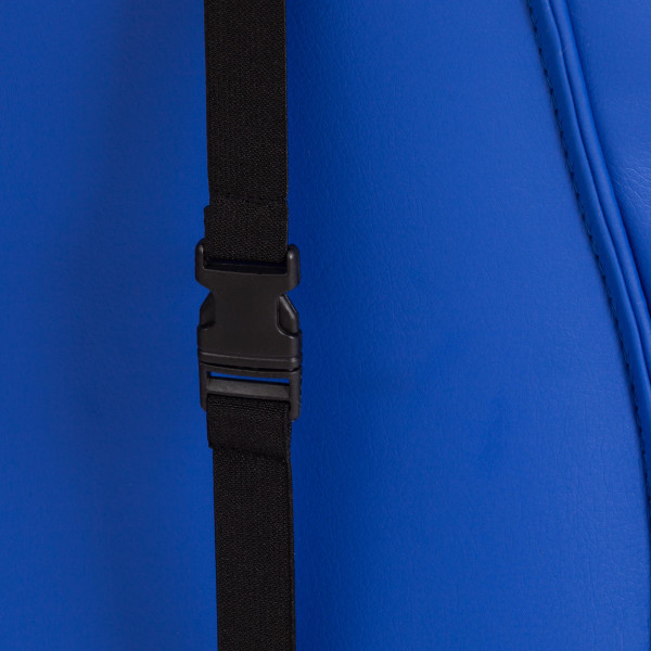 Кресло DRIVER (22) кож/зам/ткань, синий/серый, 36-39/TW-12 фото № 15