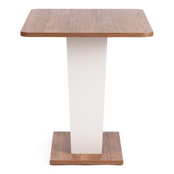 Стол обеденный TIBI нераздвижной ЛДСП, 68,6 х 110 х 75 см, Дуб Канзас/Пепел фото № 2