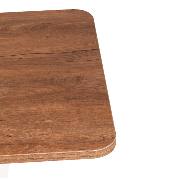 Стол обеденный TIBI нераздвижной ЛДСП, 68,6 х 110 х 75 см, Дуб Канзас/Пепел фото № 5