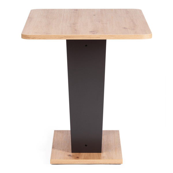 Стол обеденный TIBI нераздвижной ЛДСП, 68,6 х 110 х 75 см, Дуб артисан/Графит фото № 2