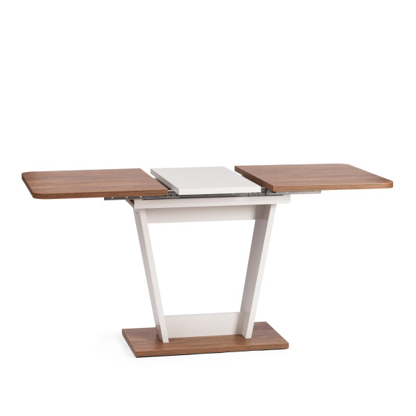 Стол обеденный FOX раздвижной ЛДСП, 68.6x110-145x75 см, Дуб Канзас/Пепел фото № 5