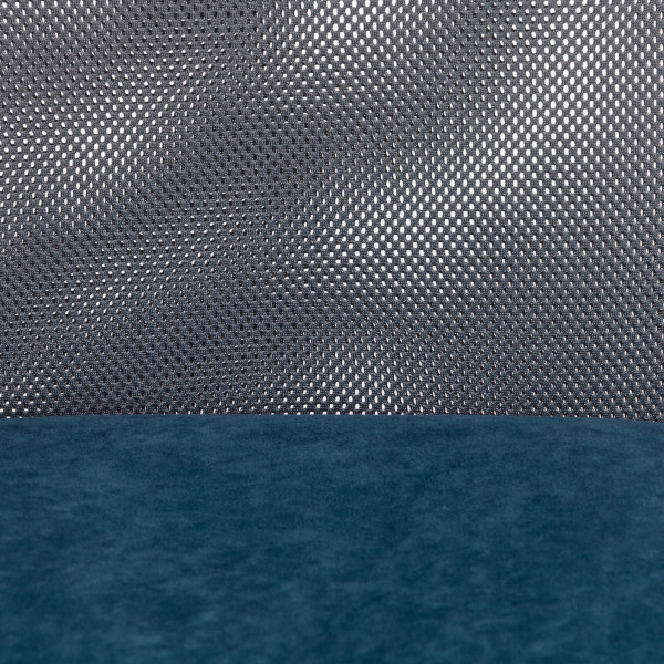 Кресло START флок/ткань, синий/серый, 32/W-12 фото № 8