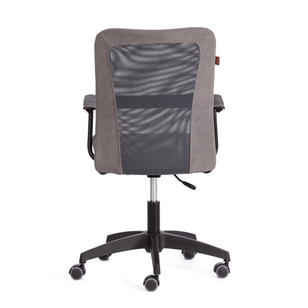 Кресло STAFF флок/ткань, серый, 29/W-12 фото № 4