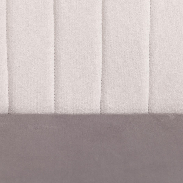 Стул VERTER (mod. 37-1) металл, вельвет, 47,8 х 41,5 х 97 см, Light grey (светло-серый) HLR14 / черный фото № 7