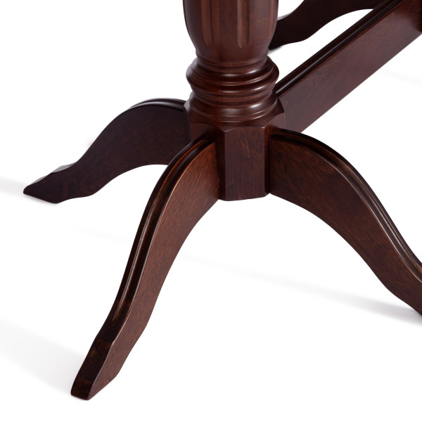 Стол COPPOLA бук, мдф, 140+40x80x77см, Tobacco, узор прямой фото № 11