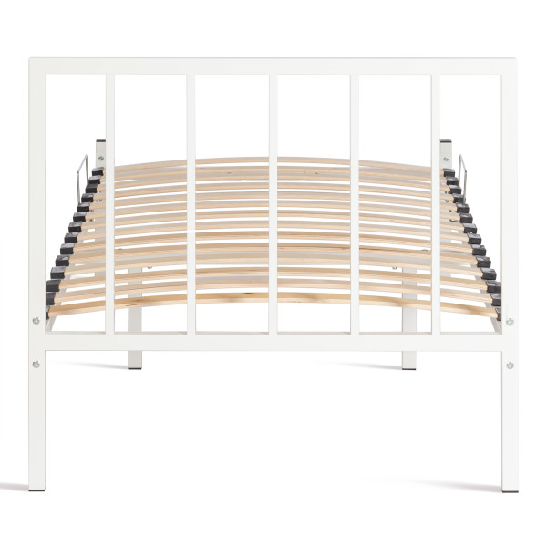 Кровать Bruno металл, 90*200 см, белый фото № 4