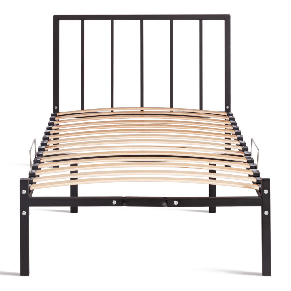 Кровать Bruno металл, 90*200 см, черный фото № 5